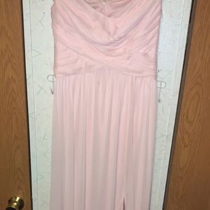 Pink David’s Bridal Bridesmaid dress size 6